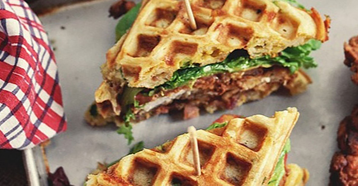 با ساندویچ ساز چی بپزم، طرز تهیه وافل با ساندویچ ساز