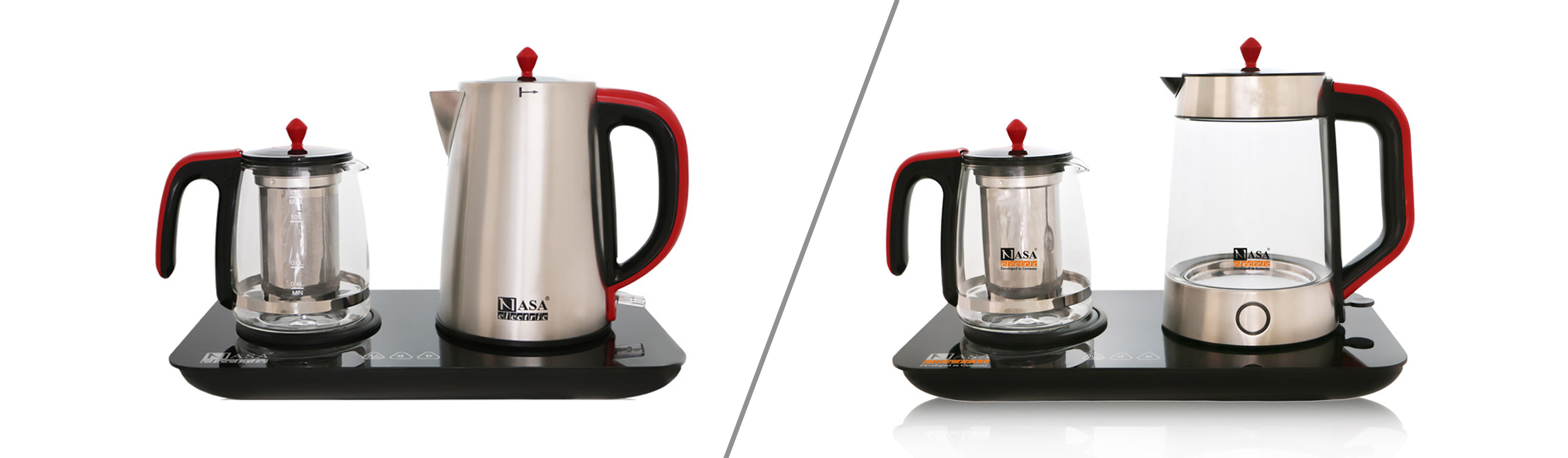 چای ساز استیل بهتره یا شیشهای؟