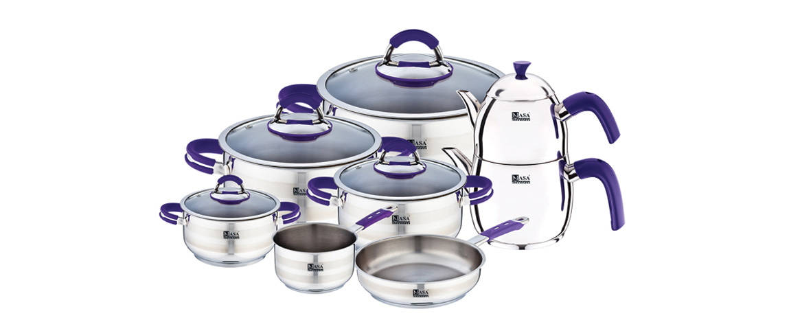 سرویس قابلمه استیل ناسا الکتریک NS-6051