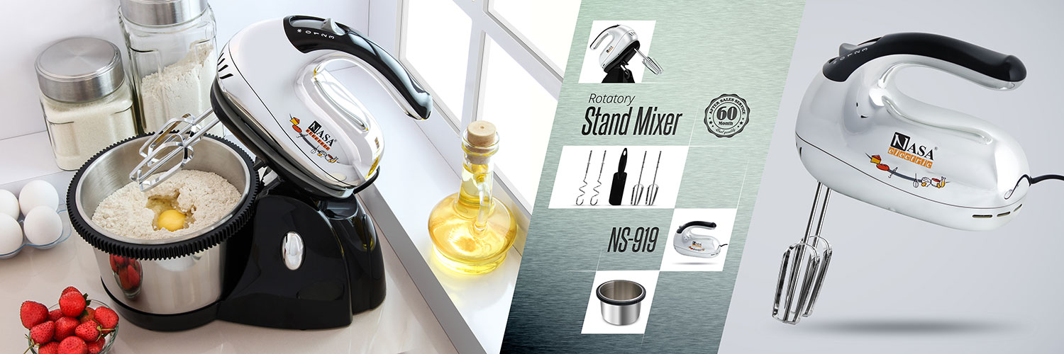 همزن کاسه دار ناسا الکتریک NS-919