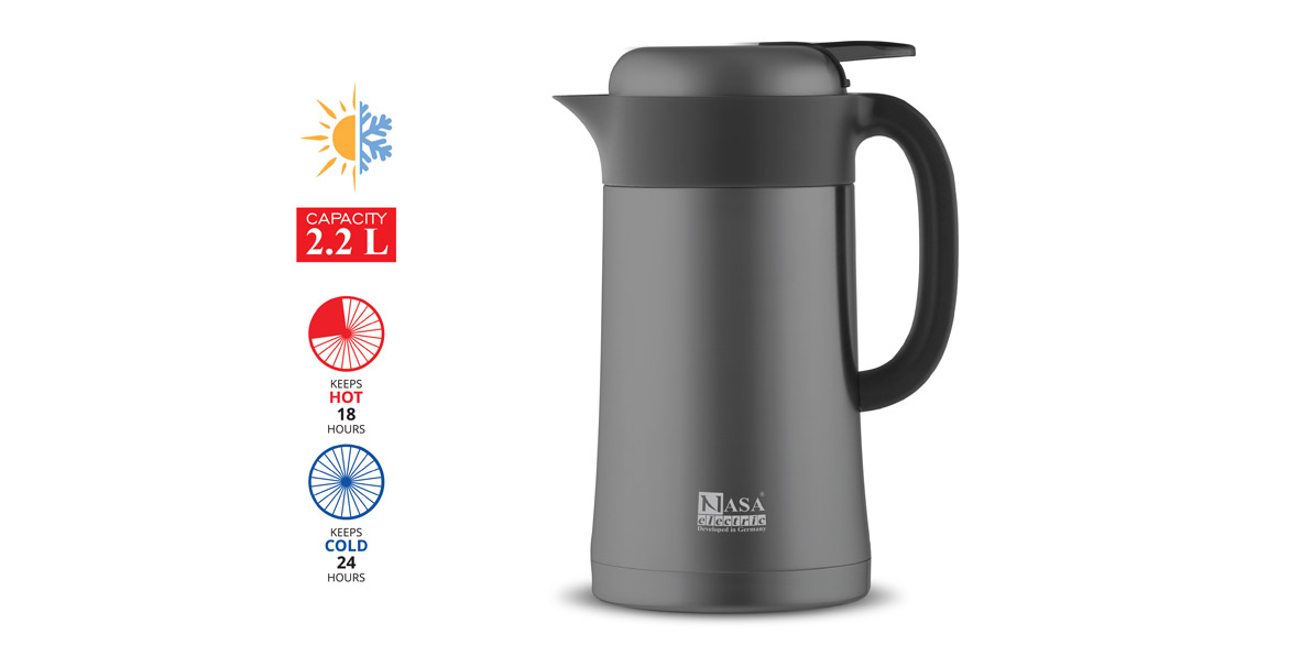 فلاسک 2/2 لیتر ناساالکتریک مدل NS-233